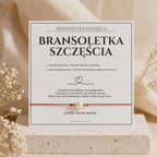 Bransoletka szczęścia z perłą słodkowodną i złotymi przekładkami