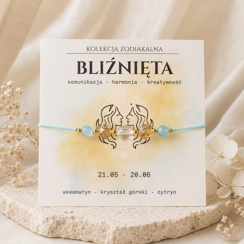 Bransoletka zodiakalna - Bliźnięta