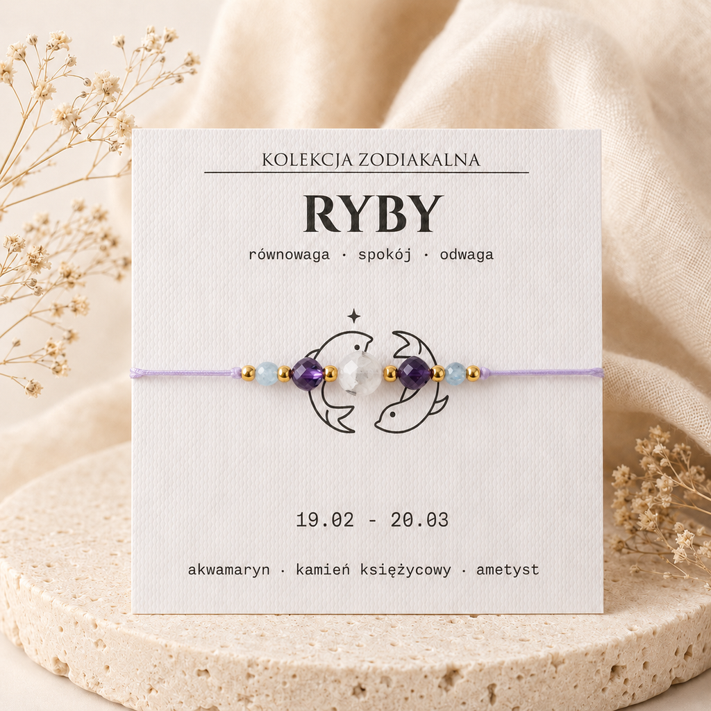 Bransoletka zodiakalna - Ryby