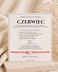 Bransoletka szczęścia - Czerwiec z kamieniem księżycowym