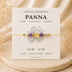Bransoletka zodiakalna - Panna