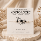 Bransoletka zodiakalna - Koziorożec