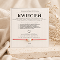 Bransoletka szczęścia - Kwiecień z opalem